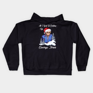 All I Want For Christmas Is Funny Xmas Gifts Kids Hoodie